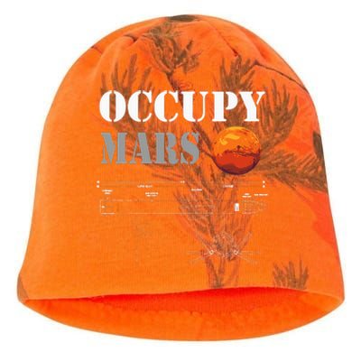 Occupy Mars Starship Rocket Kati - Camo Knit Beanie