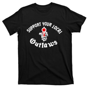 Outlaw Mc Support T-Shirt