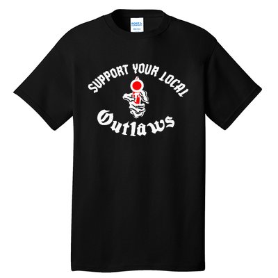 Outlaw Mc Support Tall T-Shirt