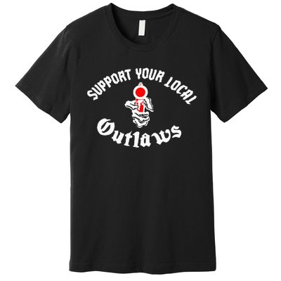 Outlaw Mc Support Premium T-Shirt