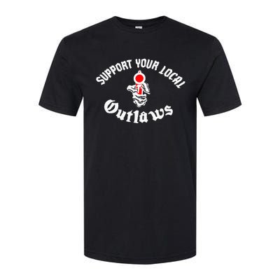 Outlaw Mc Support Softstyle CVC T-Shirt