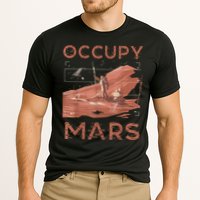 Occupy Mars Shirts Space Exploration Colonize Planet Mars Performance Shirt