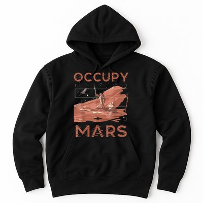 Occupy Mars Shirts Space Exploration Colonize Planet Mars Hoodie