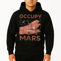 Occupy Mars Shirts Space Exploration Colonize Planet Mars Hoodie