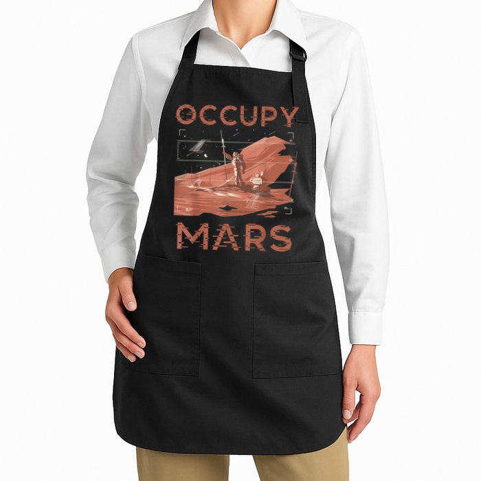 Occupy Mars Shirts Space Exploration Colonize Planet Mars Apron