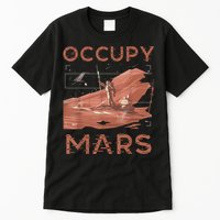 Occupy Mars Shirts Space Exploration Colonize Planet Mars Tall T-Shirt