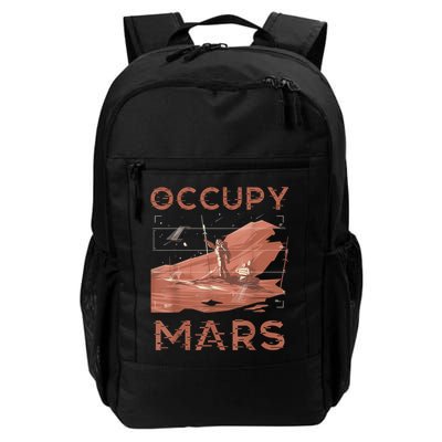 Occupy Mars Shirts Space Exploration Colonize Planet Mars Backpack