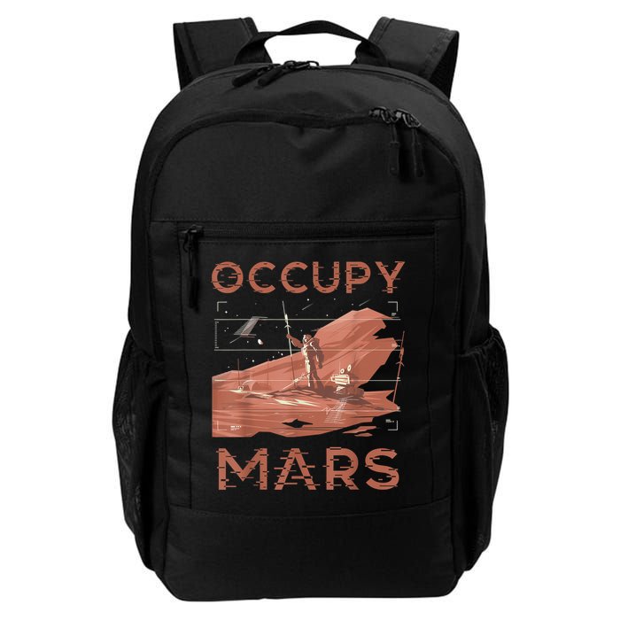 Occupy Mars Shirts Space Exploration Colonize Planet Mars Backpack