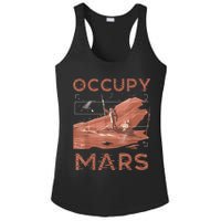 Occupy Mars Shirts Space Exploration Colonize Planet Mars Ladies PosiCharge Competitor Racerback Tank