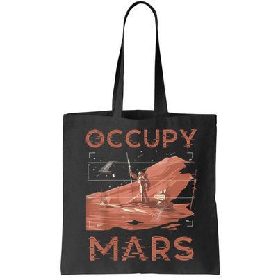 Occupy Mars Shirts Space Exploration Colonize Planet Mars Bag
