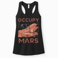 Occupy Mars Shirts Space Exploration Colonize Planet Mars Womens Tank Top