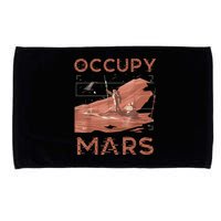 Occupy Mars Shirts Space Exploration Colonize Planet Mars Microfiber Hand Towel