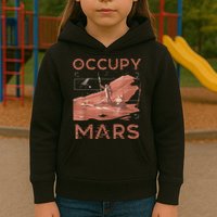 Occupy Mars Shirts Space Exploration Colonize Planet Mars Kids Hoodie