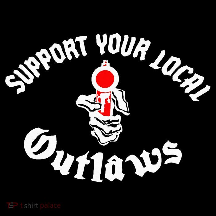 Outlaw Mc Support 16 in Basic Backpack