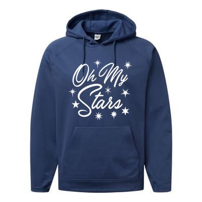 Oh My Stars Southern Saying's Meaningful Gift Performance Fleece Hoodie