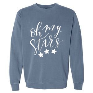 Oh My Stars Gift Garment-Dyed Sweatshirt