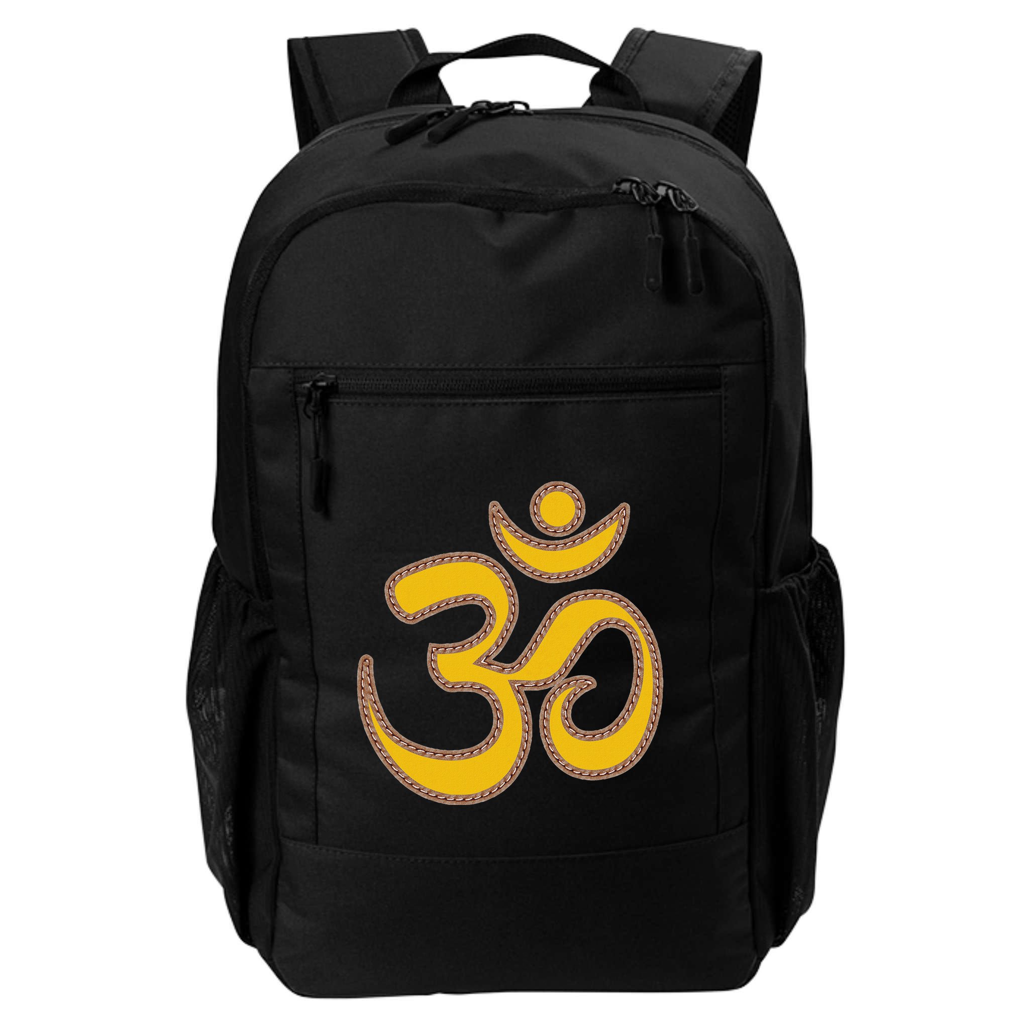 Om Meditation Spiritual Ancient Symbol Peace Yoga Aum Omkara Backpack