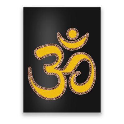 Om Meditation Spiritual Ancient Symbol Peace Yoga Aum Omkara Poster
