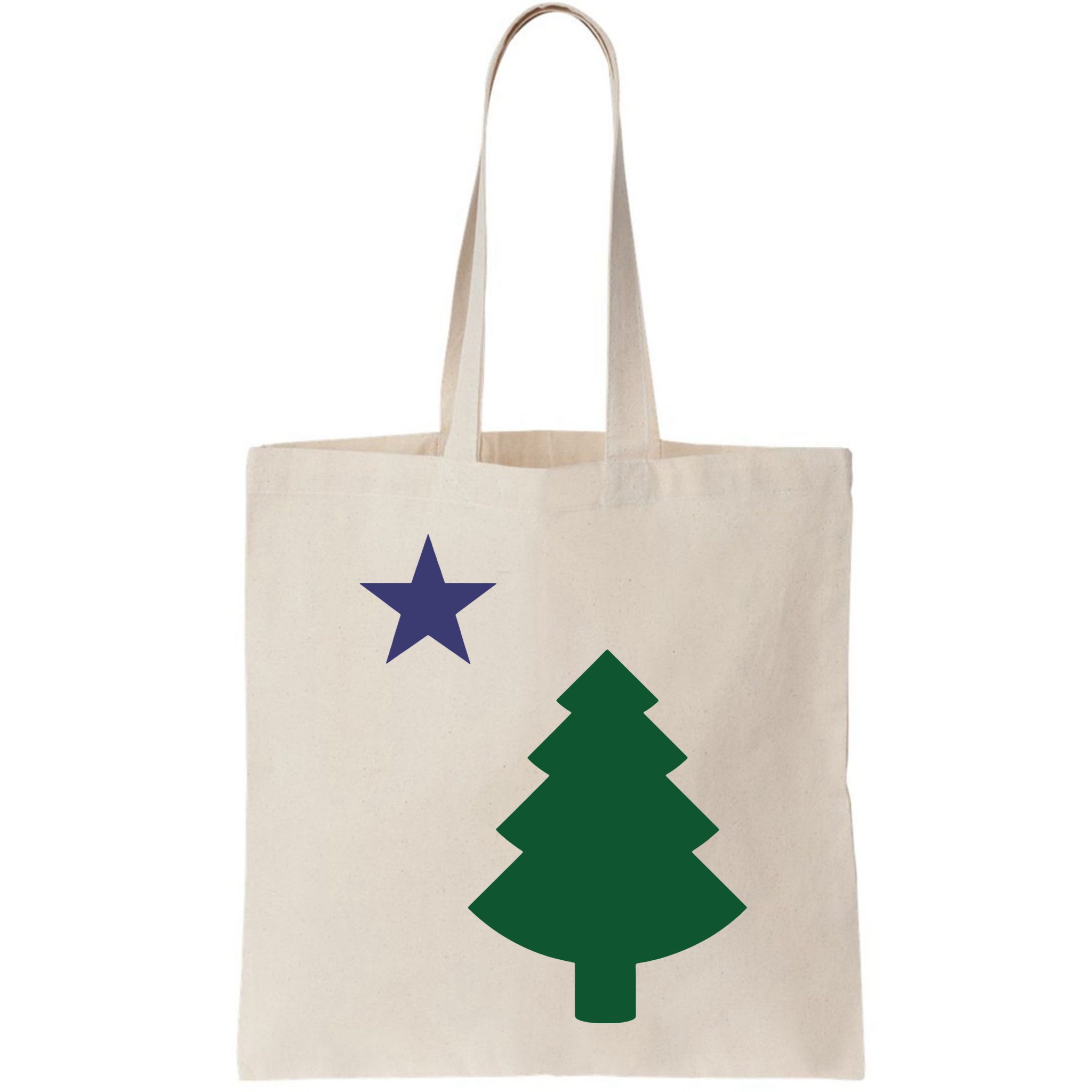 Old Maine State Flag 1901 Pine Tree Star Bag