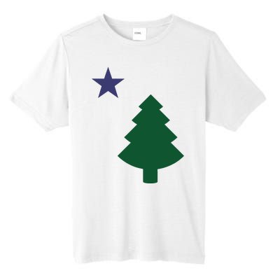 Old Maine State Flag 1901 Pine Tree Star Tall Fusion ChromaSoft Performance T-Shirt