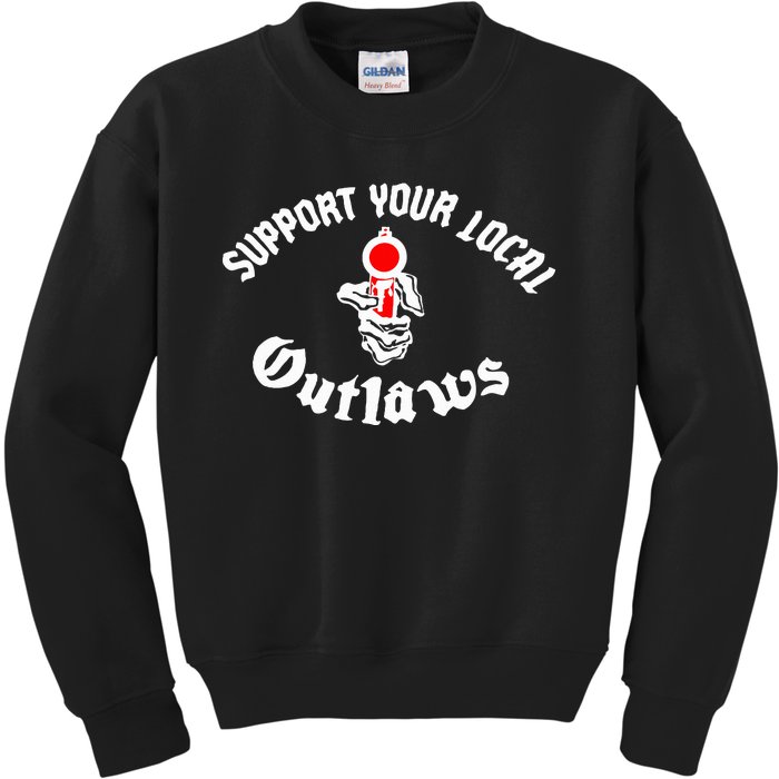 Outlaw Mc Support Kids Sweatshirt