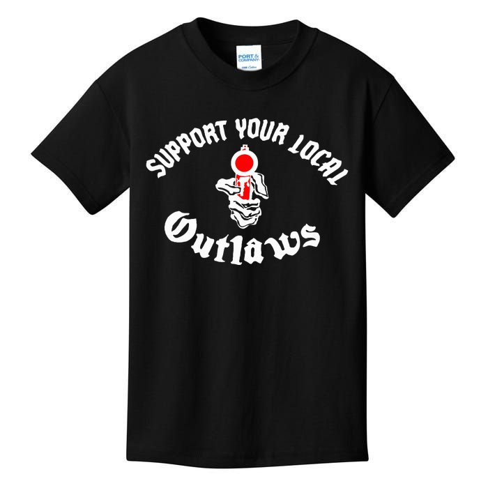 Outlaw Mc Support Kids T-Shirt