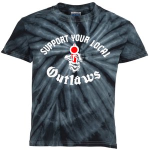 Outlaw Mc Support Kids Tie-Dye T-Shirt