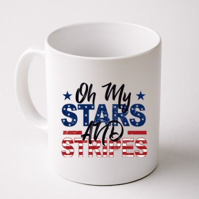 Oh My Stars And Stripes Fourth Of July Gift Coffee Mug