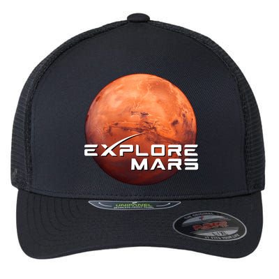 Occupy Mars Space X Exploration Space Flexfit Unipanel Trucker Cap