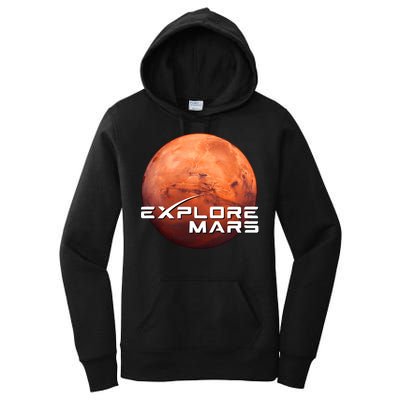 Occupy Mars Space X Exploration Space Women's Pullover Hoodie