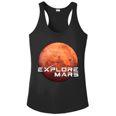 Occupy Mars Space X Exploration Space Ladies PosiCharge Competitor Racerback Tank