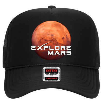 Occupy Mars Space X Exploration Space Trucker Hat