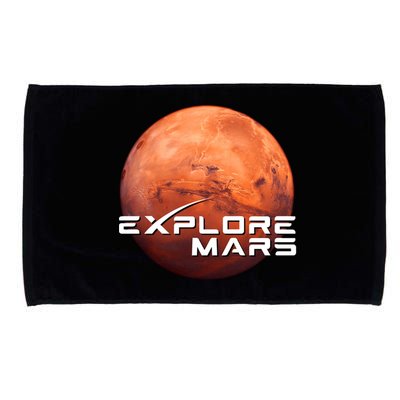 Occupy Mars Space X Exploration Space Microfiber Hand Towel