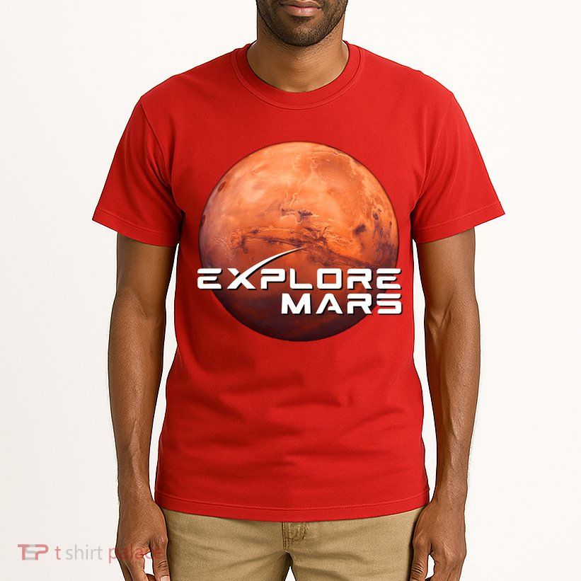 Occupy Mars Space X Exploration Space Tall T-Shirt