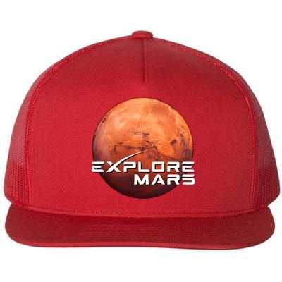 Occupy Mars Space X Exploration Space Flatbill Hat