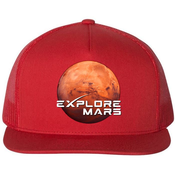 Occupy Mars Space X Exploration Space Flatbill Hat