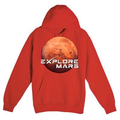 Occupy Mars Space X Exploration Space Premium Pullover Hoodie