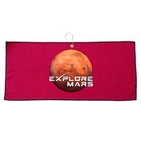 Occupy Mars Space X Exploration Space Large Microfiber Waffle Golf Towel