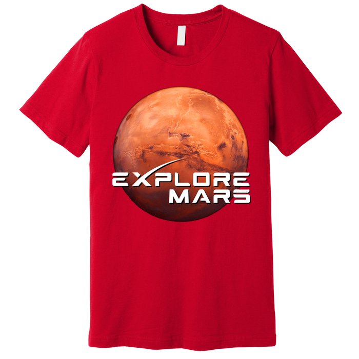 Occupy Mars Space X Exploration Space Premium T-Shirt