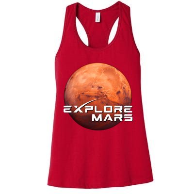 Occupy Mars Space X Exploration Space Womens Tank Top