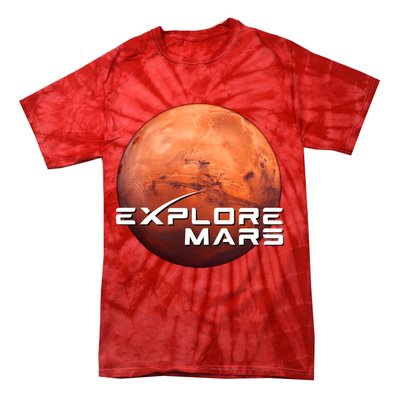 Occupy Mars Space X Exploration Space Tie-Dye T-Shirt