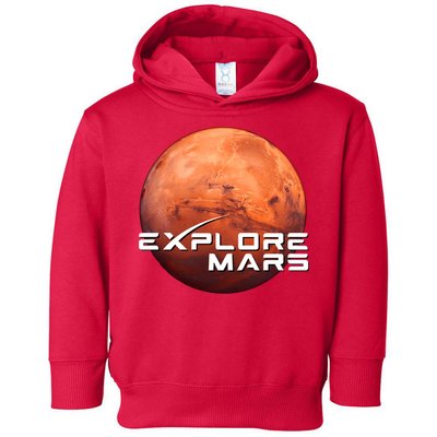 Occupy Mars Space X Exploration Space Toddler Hoodie