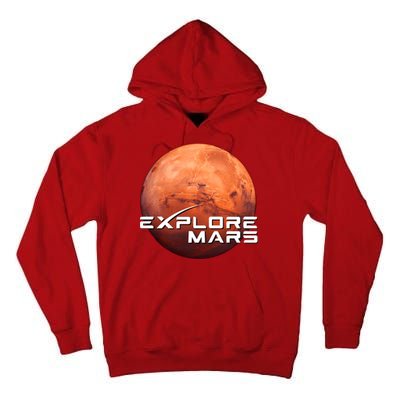 Occupy Mars Space X Exploration Space Tall Hoodie
