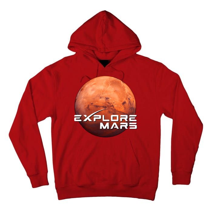 Occupy Mars Space X Exploration Space Tall Hoodie