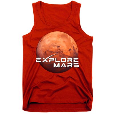 Occupy Mars Space X Exploration Space Tank Top