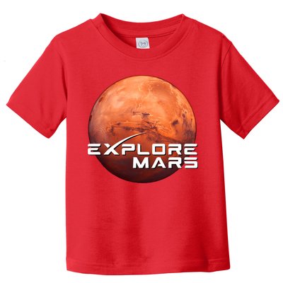 Occupy Mars Space X Exploration Space Toddler T-Shirt