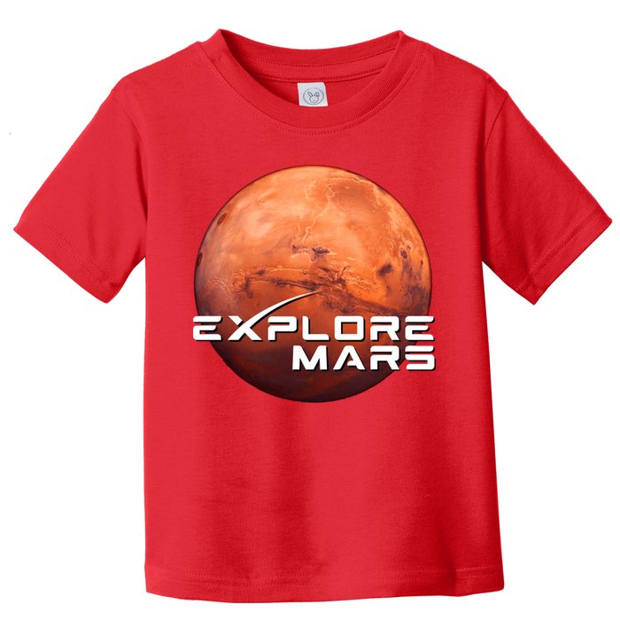 Occupy Mars Space X Exploration Space Toddler T-Shirt