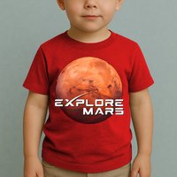 Occupy Mars Space X Exploration Space Toddler T-Shirt