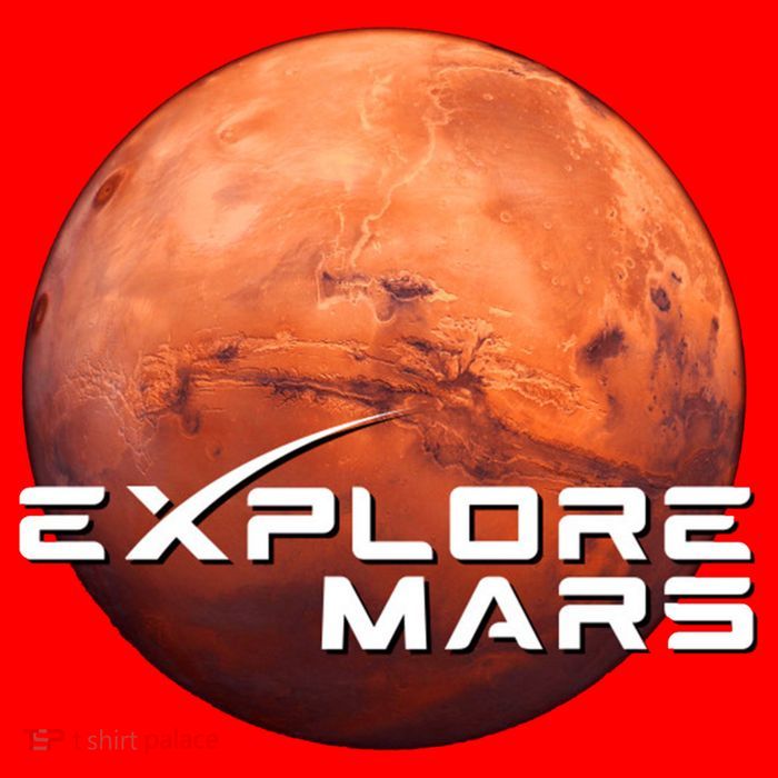 Occupy Mars Space X Exploration Space Women's V-Neck T-Shirt