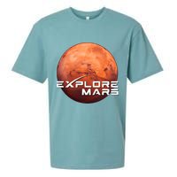 Occupy Mars Space X Exploration Space Sueded Cloud Jersey T-Shirt